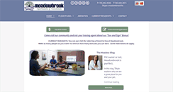 Desktop Screenshot of meadowbrookapartments.net